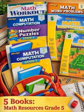 Grade 5 Mathematics Resources For Home Use or Teacher Resources